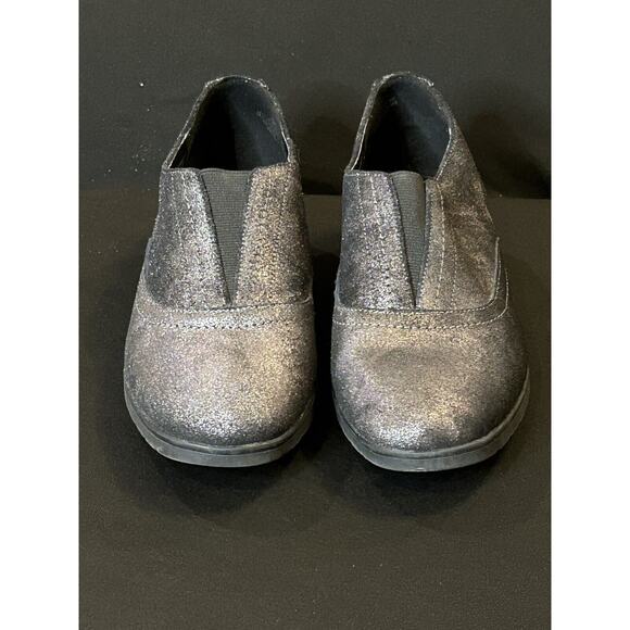 Easy Spirit Black Shimmer Mules size 5.5 - Picture 1 of 7